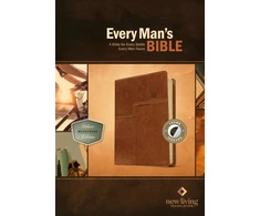 KNYGA Stephen Arterburn NLT Every Man's Bible, Deluxe Messenger Edition