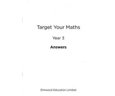 KNYGA Stephen Pearce Target Your Maths Year 3 Answer Book