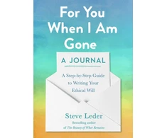 KNYGA Steve Leder For You When I Am Gone: A Journal