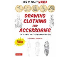 KNYGA Studio Hard Deluxe How to Create Manga: Drawing Clothing and Accessories