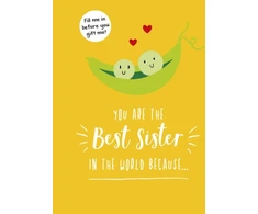 KNYGA Summersdale You Are the Best Sister in the World Because…