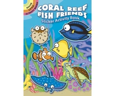 KNYGA Susan Shaw Russell Coral Reef Fish Friends Sticker Activity Book