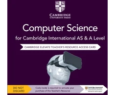 KNYGA Sylvia Langfield Cambridge International AS &amp; A Level Computer Science Elevate Teacher's Resource Access Card