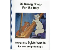 KNYGA Sylvia Woods 76 Disney Songs for the Harp