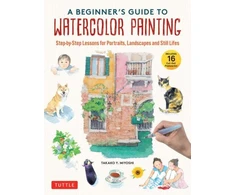 KNYGA Takako Miyoshi Beginner's Guide to Watercolor Painting