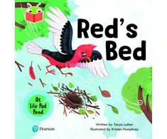 KNYGA Tanya Luther Bug Club Independent Phase 2 Unit 5: At Lilypad Pond: Raudona's Bed