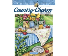 KNYGA Teresa Goodridge Creative Haven Country Charm Coloring Book