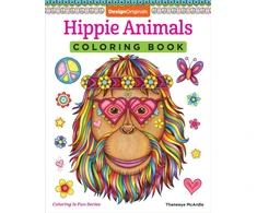 KNYGA Thaneeya Mcardle Hippie Animals Coloring Book