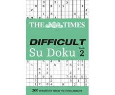 KNYGA The Times Mind Games Times Difficult Su Doku Book 2