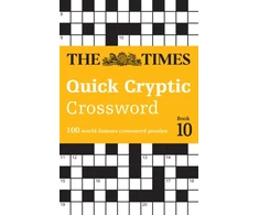 KNYGA The Times Mind Games Times Quick Cryptic Crossword Book 10, 100 World-Famous Crossword Puzzles