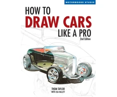 KNYGA Thom Taylor How to Draw Cars Like a Pro, 2nd Edition