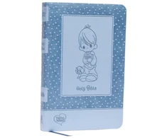 KNYGA Thomas Thomas Nelson ICB, Precious Moments Bible, Leathersoft, Mėlyna