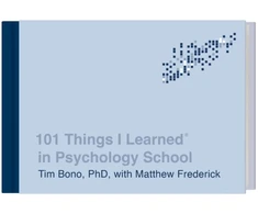 KNYGA Tim Bono 101 Things I Learned in Psychology School