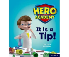 KNYGA Tim Little Hero Academy: Oxford Level 1+, Rožinė Book Band: It is a Tip!