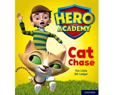 KNYGA Tim Little Hero Academy: Oxford Level 1, Lilac Book Band: Cat Chase