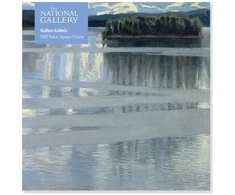 Dėlionė Tree Flame Adult Jigsaw Puzzle National Gallery: Akseli Gallen-Kallela: Lake Keitele (500 pieces)