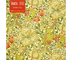KNYGA Tree Flame Adult Jigsaw Puzzle William Morris Gallery: Golden Lily