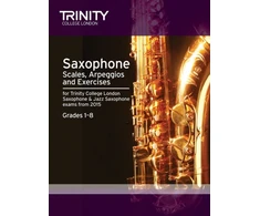 KNYGA Trinity College London Saxophone Scales Grades 1-8 from 2015
