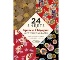 KNYGA Tuttle Chiyogami Patterns Gift Wrapping Paper - 24 Sheets