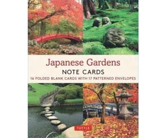 KNYGA Tuttle Tuttle Studio Japanese Gardens, 16 Note Cards