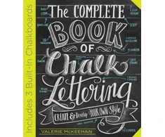 KNYGA Valerie Mckeehan Complete Book of Chalk Lettering