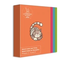 KNYGA Trust Word Cards and Tricky Word Cards for Reception (ready-to-use cards)