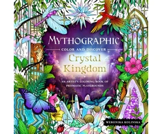 KNYGA Weronika Kolinska Mythographic Color and Discover: Crystal Kingdom