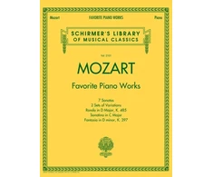 KNYGA Wolfgang Amadeus Mozart Mozart - Favorite Piano Works