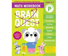 KNYGA Workman Publishing Brain Quest Math Workbook: Pre-Kindergarten