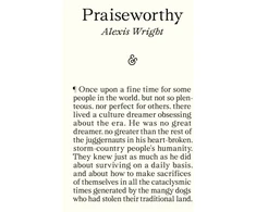 KNYGA WRIGHT Praiseworthy