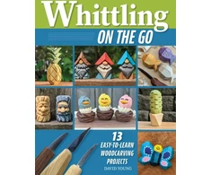 KNYGA David Young Whittling On the Go, 13 Easy-to-Learn Woodcarving Projects