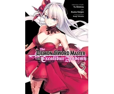 KNYGA Yu Shimizu Demon Sword Master of Excalibur Academy, Vol. 5 (manga)