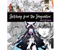 KNYGA 3Dtotal Publishing 3Dtotal Sketching from the Imagination: Anime &amp; Manga