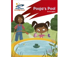 KNYGA Abigail Steel Reading Planet: Rocket Phonics – Target Practice – Pooja's Pool – Raudona B
