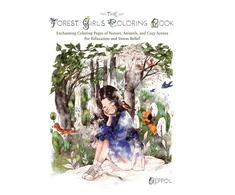 KNYGA Aeppol Forest Girl's Coloring Book