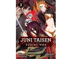 KNYGA Akira Akatsuki Nisioisin Juni Taisen: Zodiac War (manga), Vol. 3
