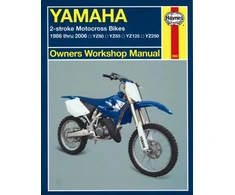 KNYGA Alan Ahlstrand Yamaha 2-stroke Motocross Bikes (86 - 06) Haynes Repair Manual