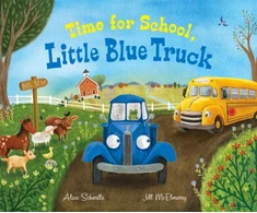 KNYGA Alice Schertle Time for School, Little Mėlyna Truck