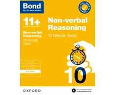 KNYGA Alison Primrose Bond 11+ Non-verbal Reasoning 10 Minute Tests with Answer Support 8-9 metai (for GL Assessment &amp; other 11 plus exams)