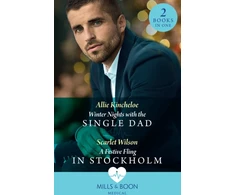 KNYGA Allie Kincheloe Winter Nights With The Single Dad / A Festive Fling In Stockholm