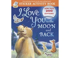 KNYGA Amelia Hepworth I Love You to the Moon and Back Sticker Activity