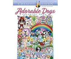 KNYGA Angela Porter Creative Haven Adorable Dogs Coloring Book