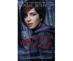 KNYGA Anne Bishop Written in Raudona