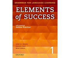 KNYGA Anne M Ediger Elements of Success: 1: Student Book with essential Online Practice