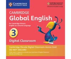 KNYGA Annie Altamirano Cambridge Global English Stage 3 Cambridge Elevate Digital Classroom Access Card (1 Year)