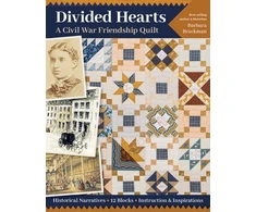 KNYGA Barbara Brackman Divided Hearts, A Civil War Friendship Quilt