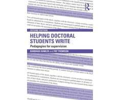 KNYGA Barbara Kamler Helping Doctoral Students Write