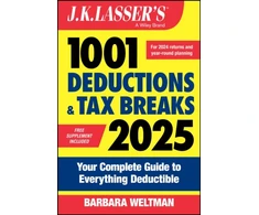 KNYGA Barbara Weltman J.K. Lasser's 1001 Deductions &amp; Tax Breaks 2025