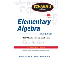 KNYGA Barnett Rich Schaum's Outline of Elementary Algebra, 3ed