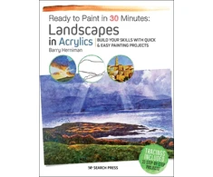 KNYGA Barry Herniman Ready to Paint in 30 Minutes: Landscapes in Acrylics